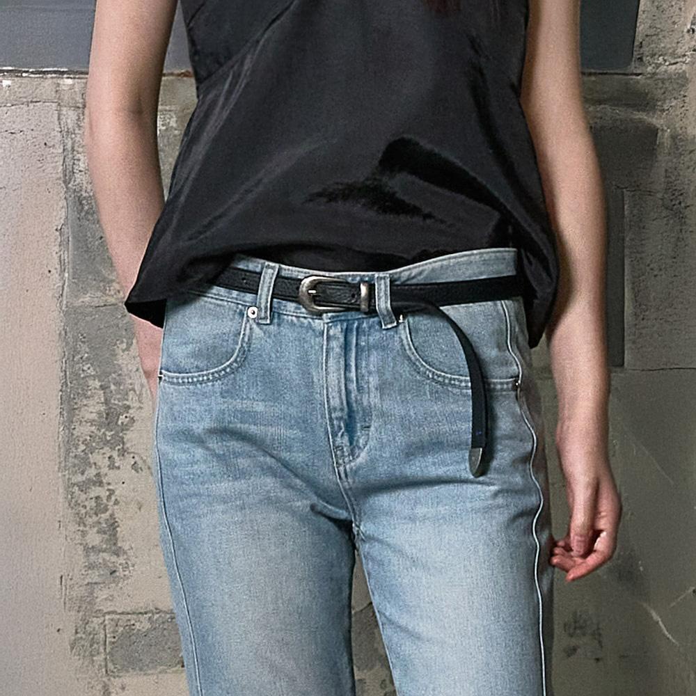Slim Western Belt Black (KE618OM035)