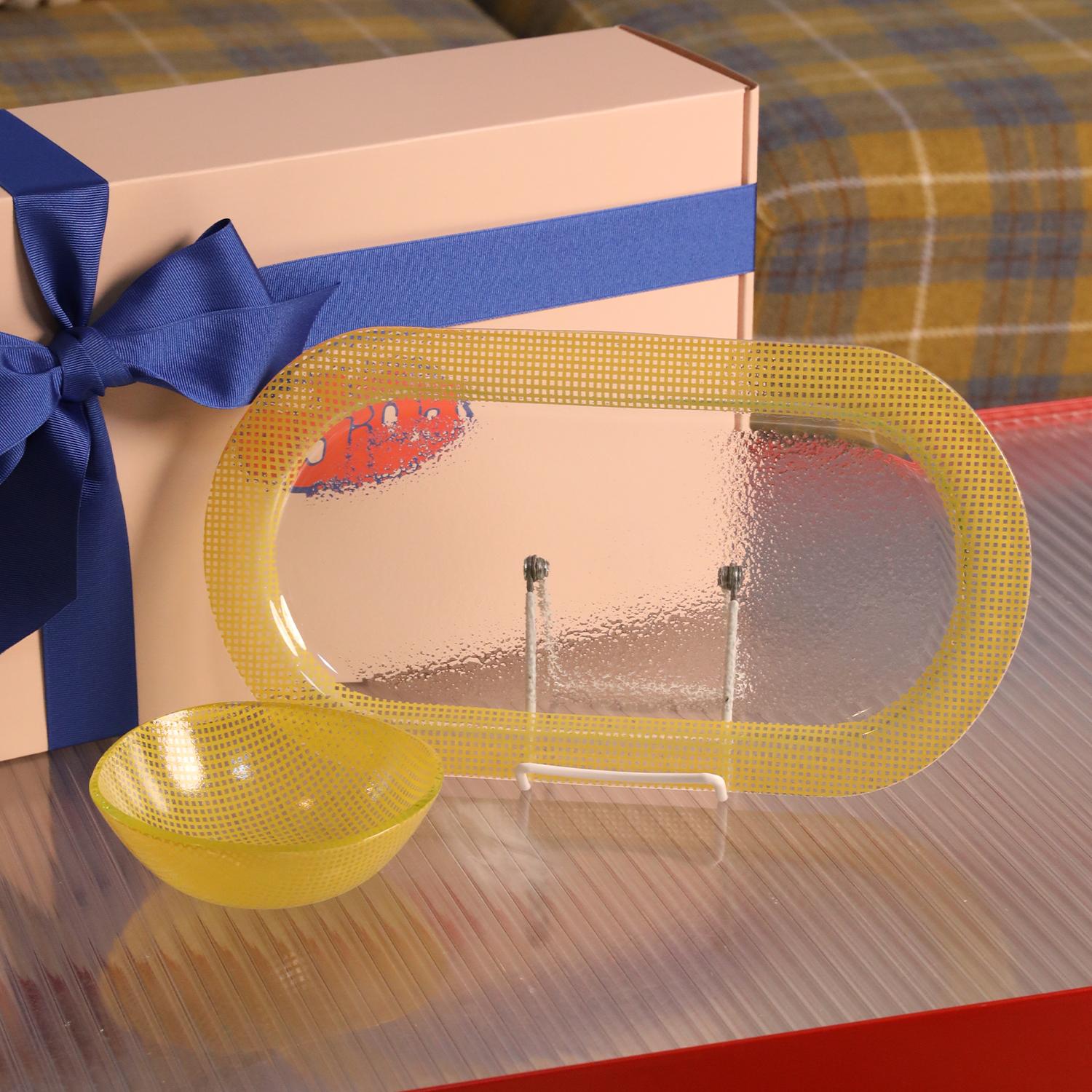 에딩 체키 다이닝 A GIFT SET 8 COLOR (롱 오벌트레이+요거트볼)