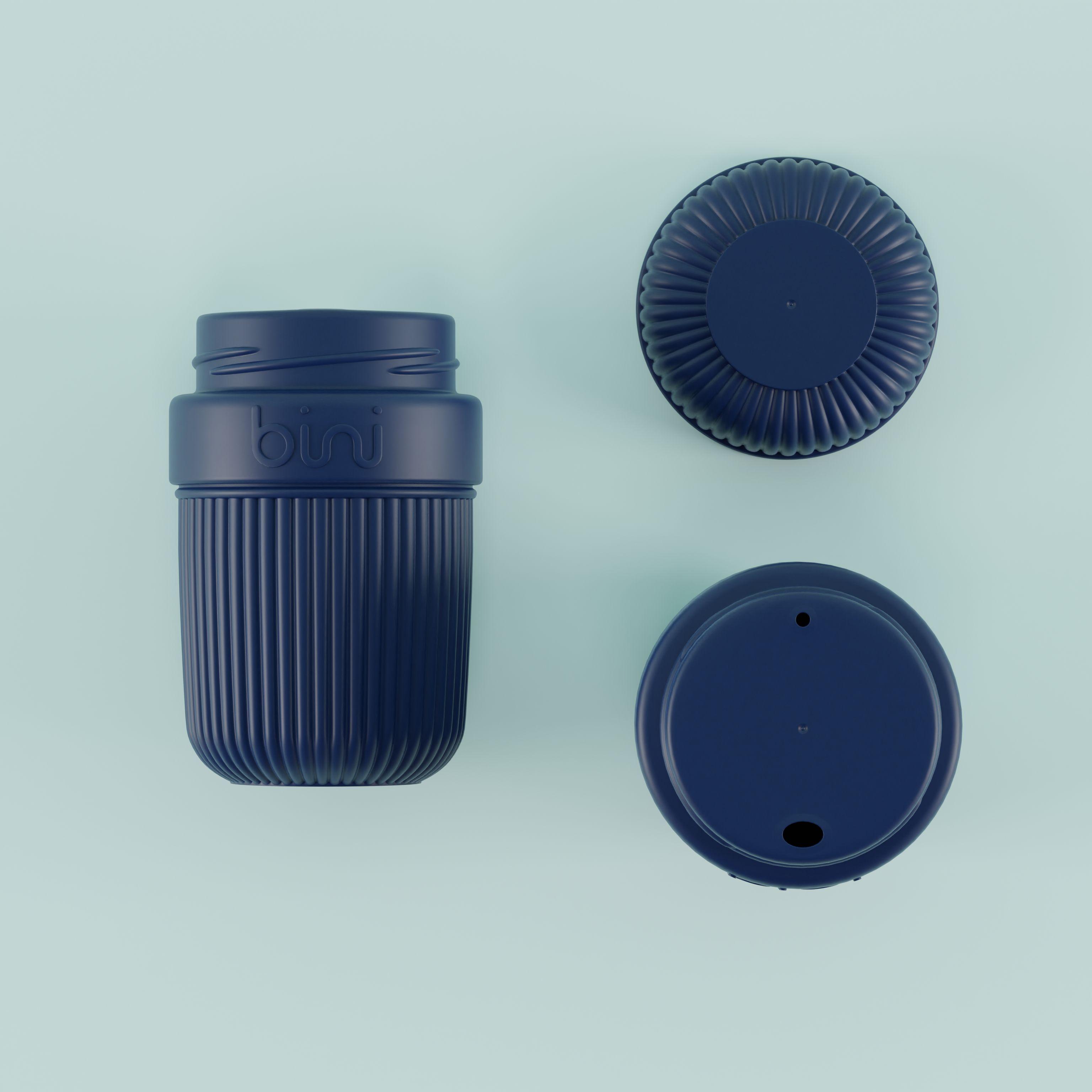 Bini Mug 비니머그 휴대용 머그 텀블러_네이비