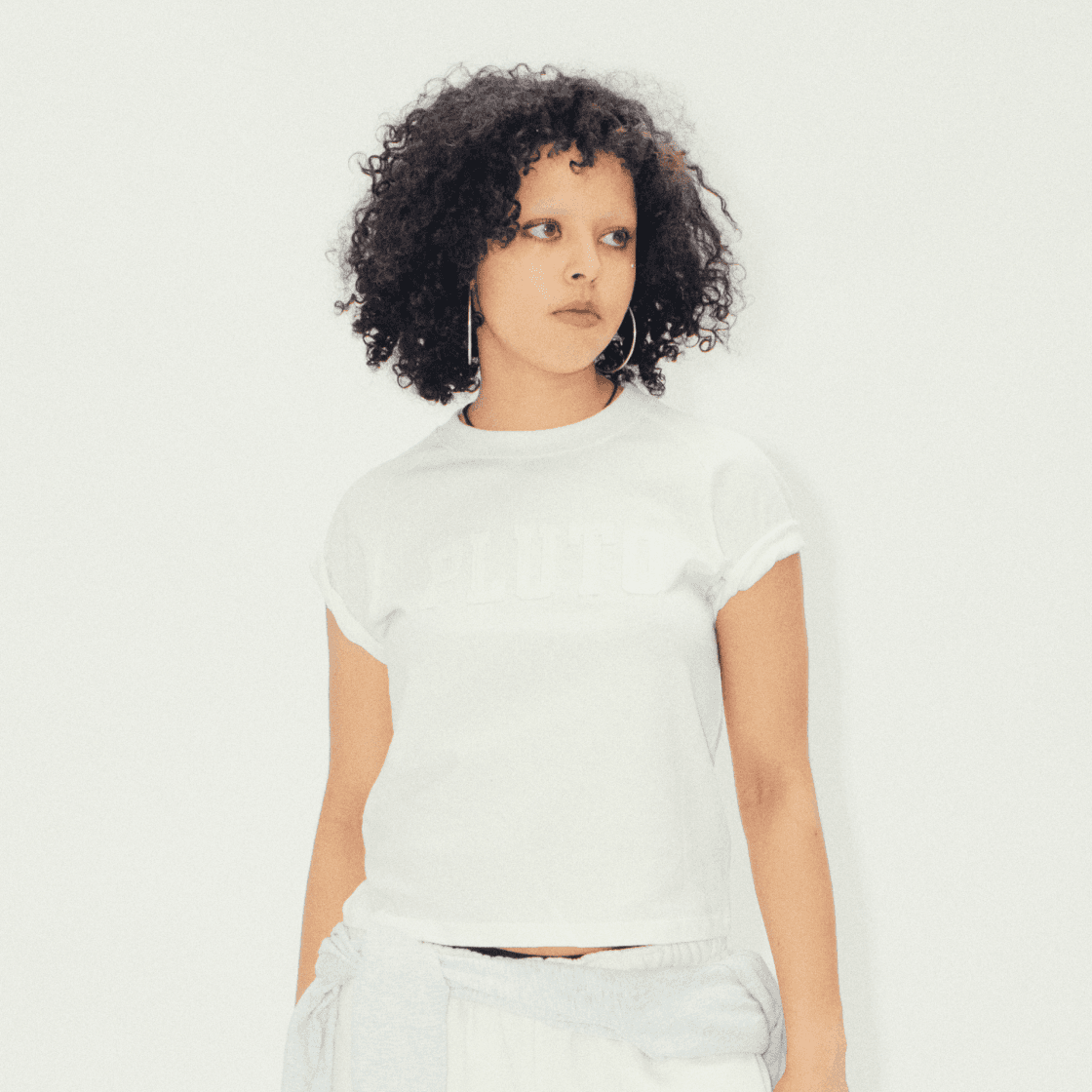 PLUTO Applique T-Shirt White