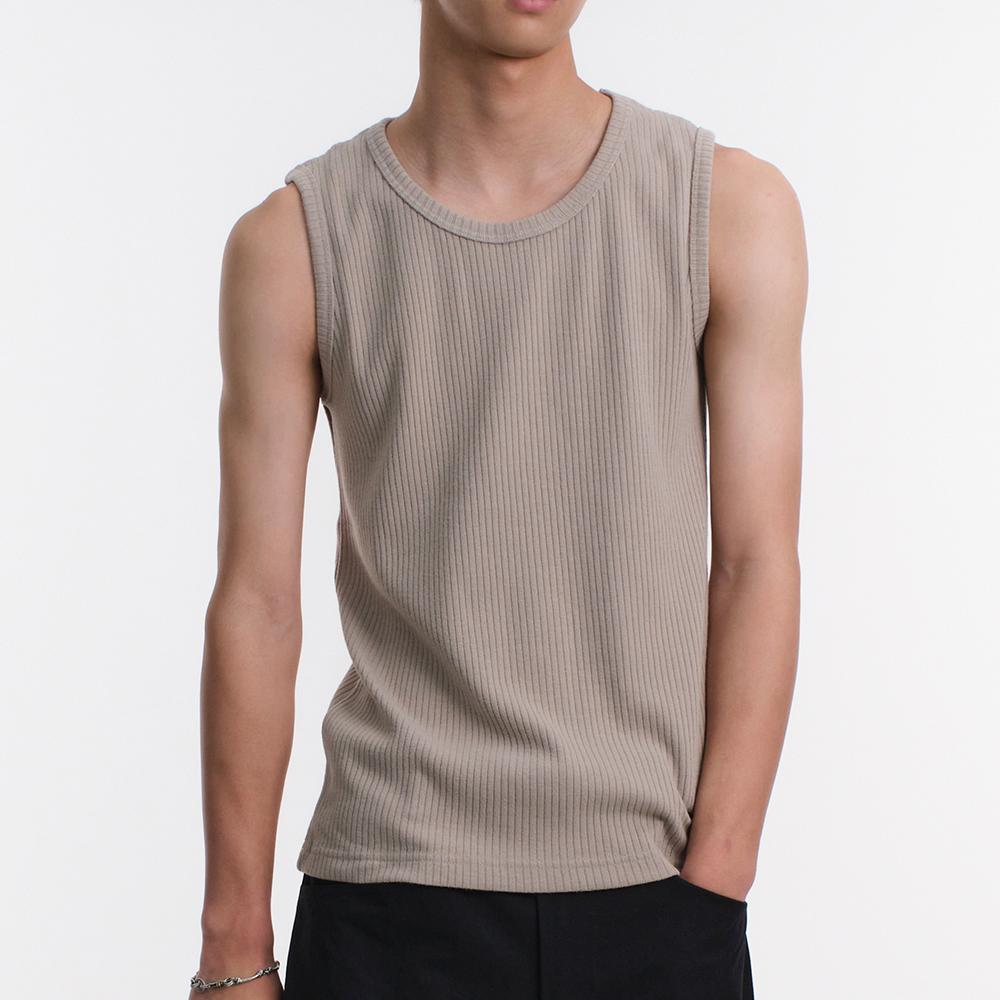 UNIFORM SLEEVELESS (BEIGE)