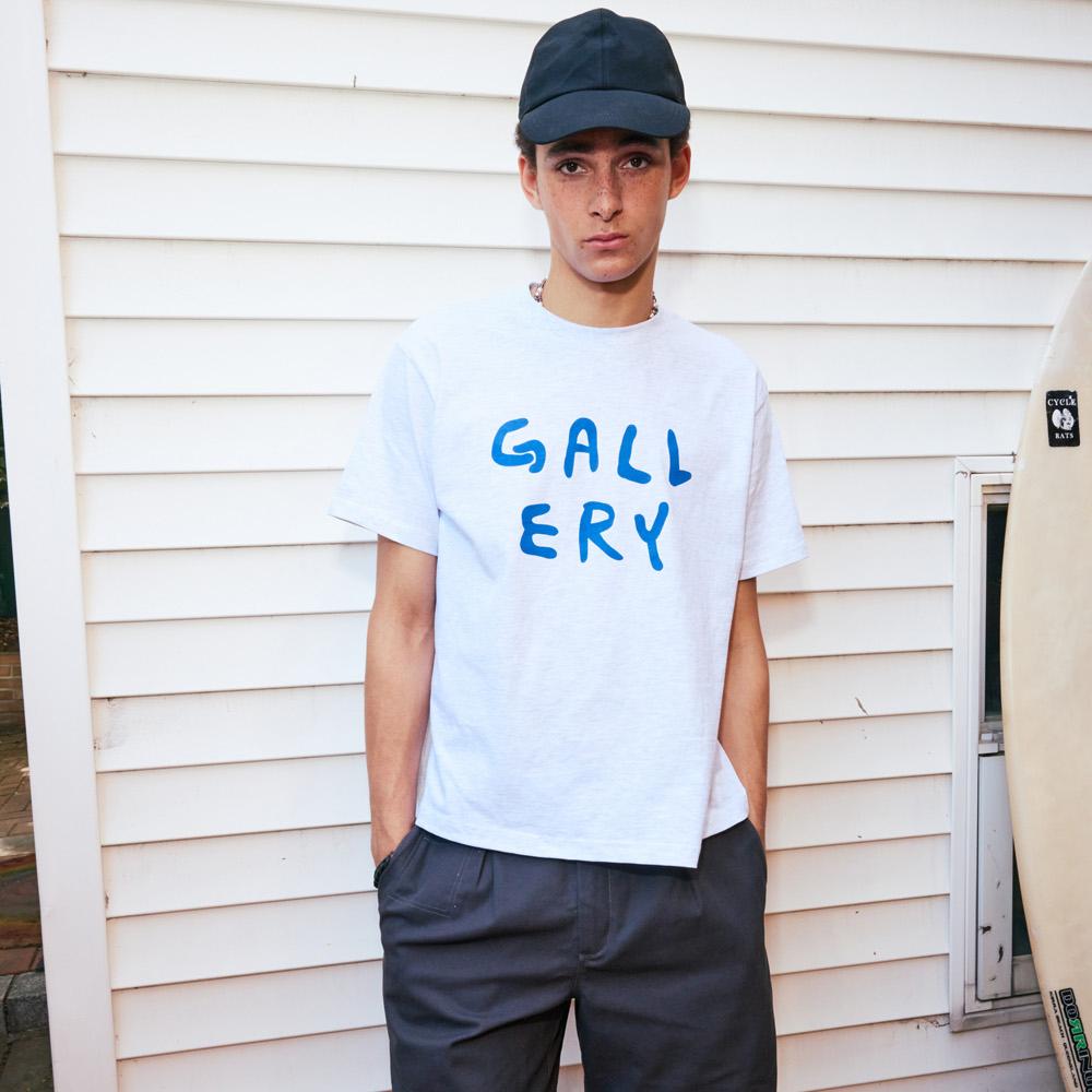 Gallery Logo T-Shirts - Light Gray