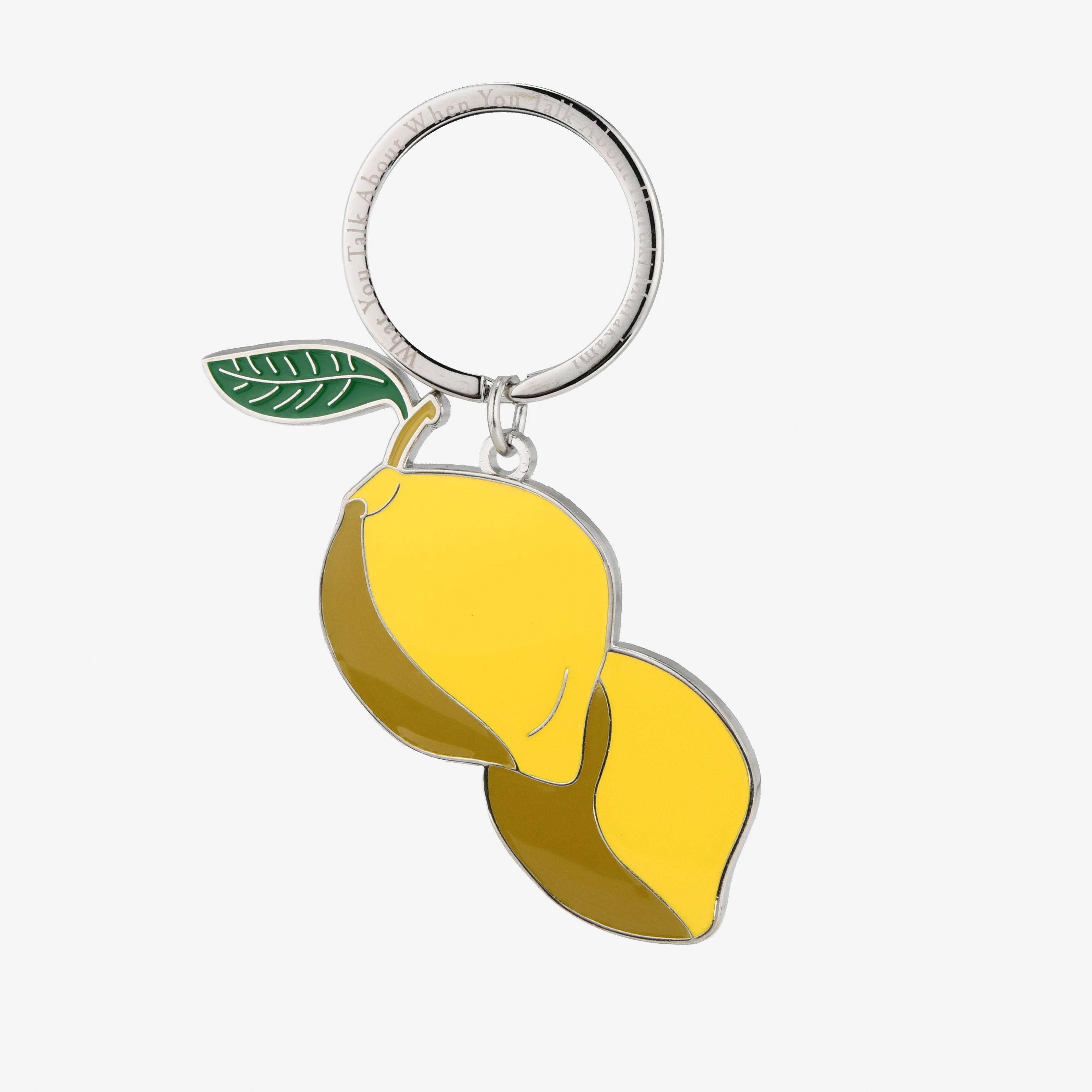 Anzai Mizumaru Key Ring - 레몬