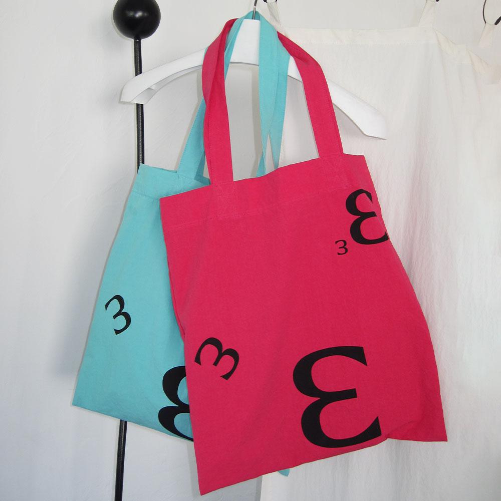 333 Eco Bag (Pink)