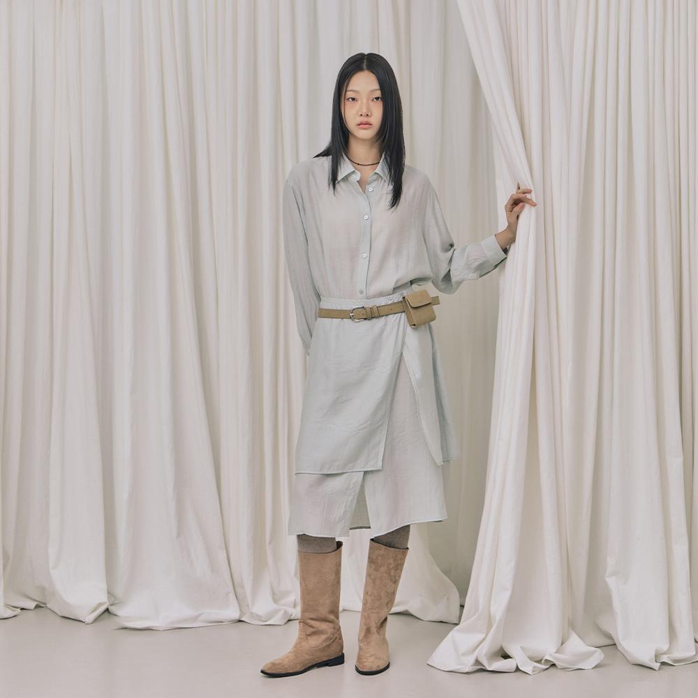 셔츠 롱 레이어드원피스 AR3WO863