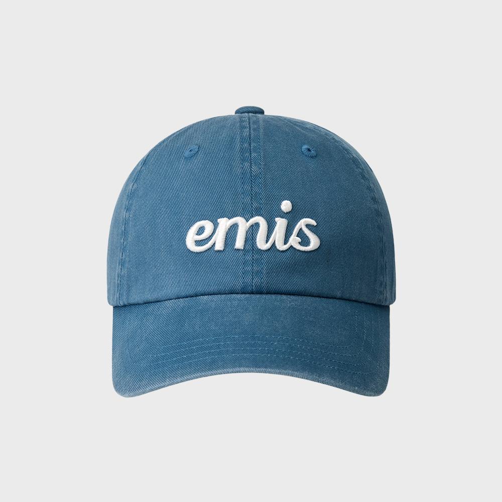 VINTAGE PIGMENT BALL CAP-BLUE GREEN