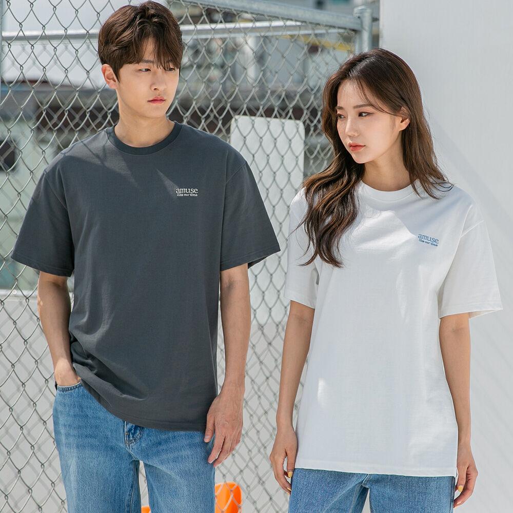 앨빈클로 리사이클 싱글 AMUSE 반팔티 DLX8503 (5 COLOR)