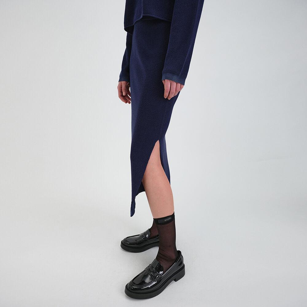 GRADATION KNIT SKIRT_2colors