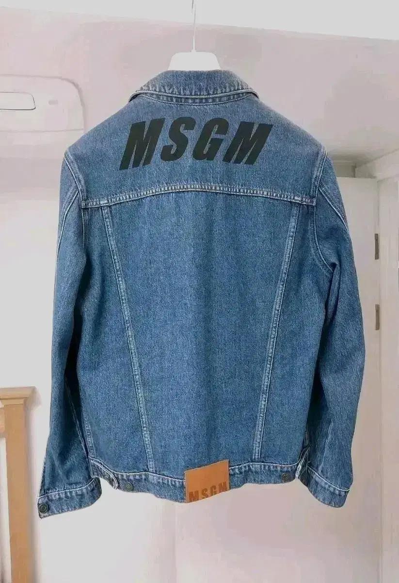 MSGM 19FW 백로고 데님 자켓
