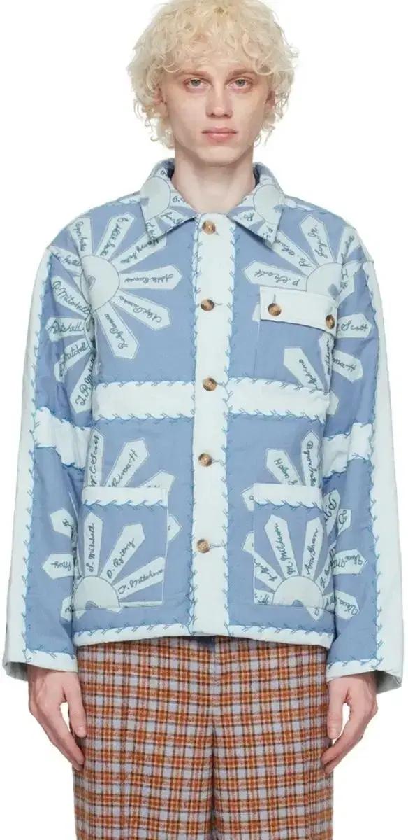 Bode 보디 시그니쳐 플로랄 워크웨어 자켓 L/XL
