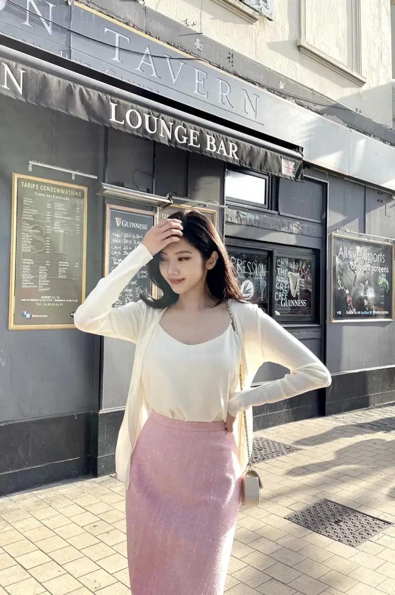 레티첼라 뉴 스텔라 가디건(크림)