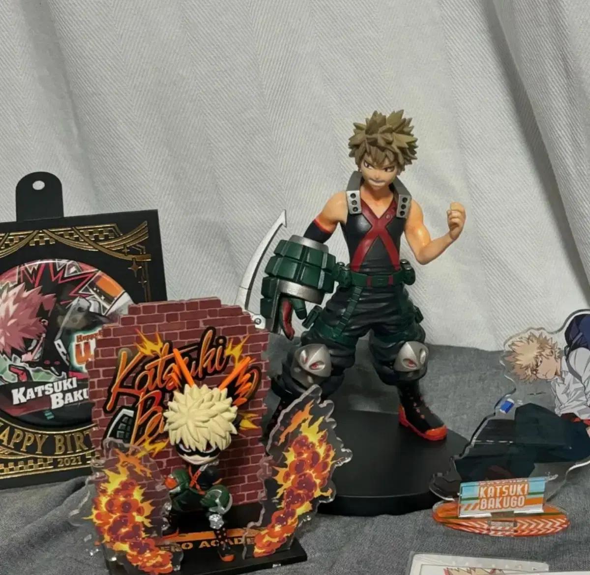 나히아 히로아카 비쿠고 피규어 생일뱃지 아크릴 일괄 양도
