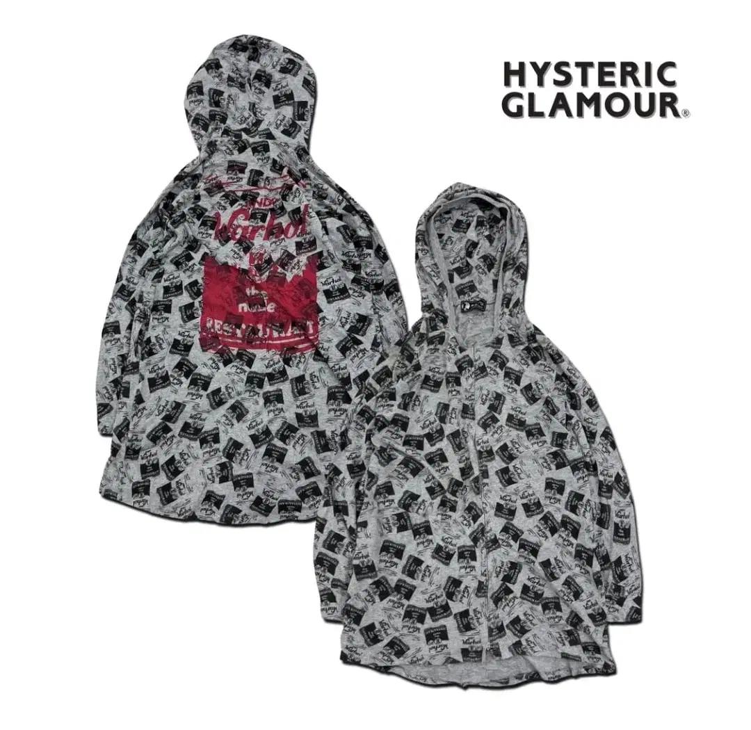 히스테릭글래머 앤디 워홀 투웨이 원피스 후드집업 히글 비비안웨스트우드
