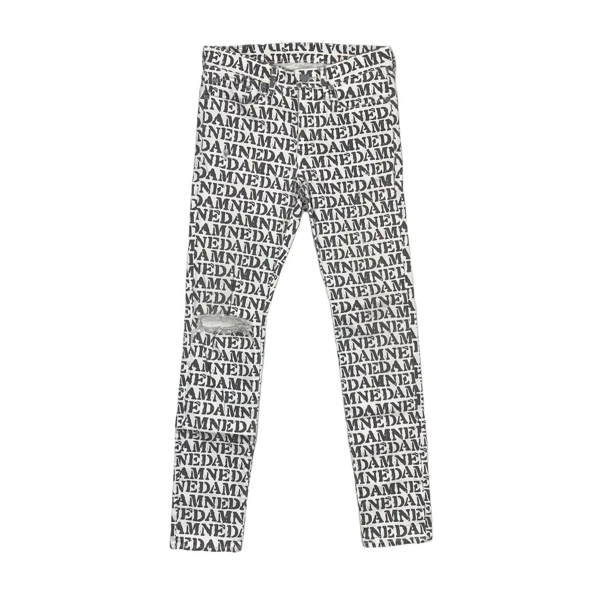 히스테릭글래머 레터링 바지 팬츠