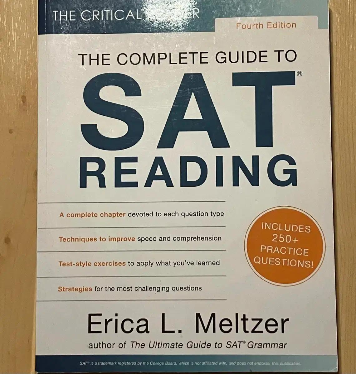 (새제품) The Complete Guide to SAT Reading