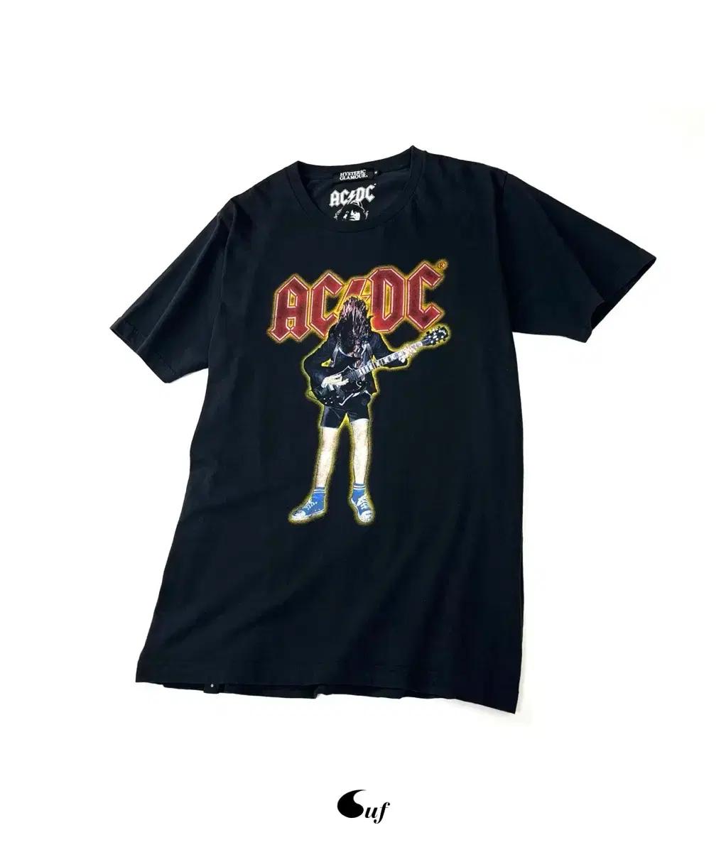 히스테릭 글래머 ACDC 티셔츠