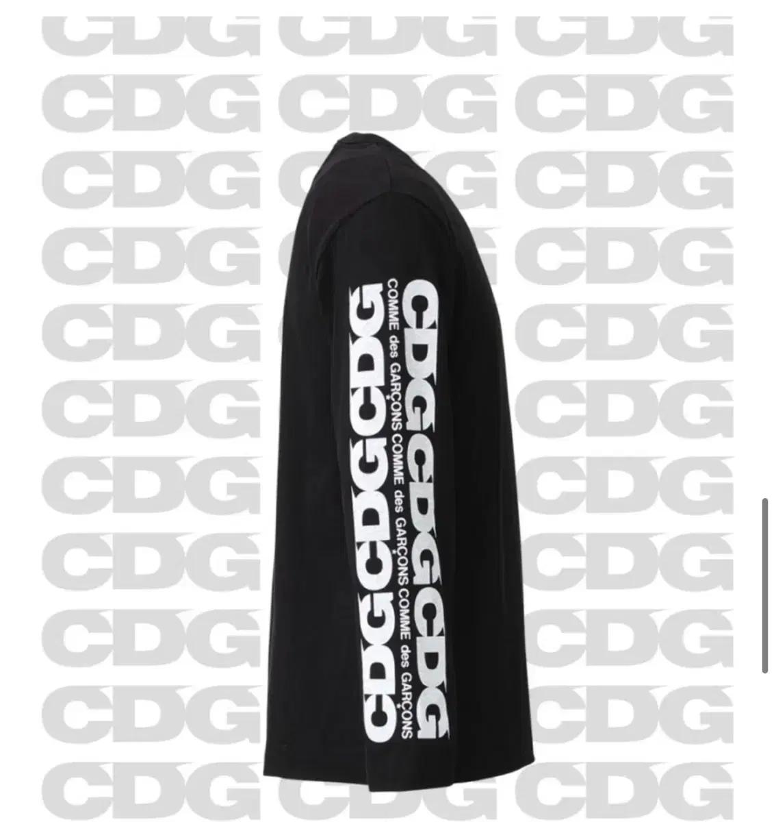 CDG 긴팔티셔츠 XL