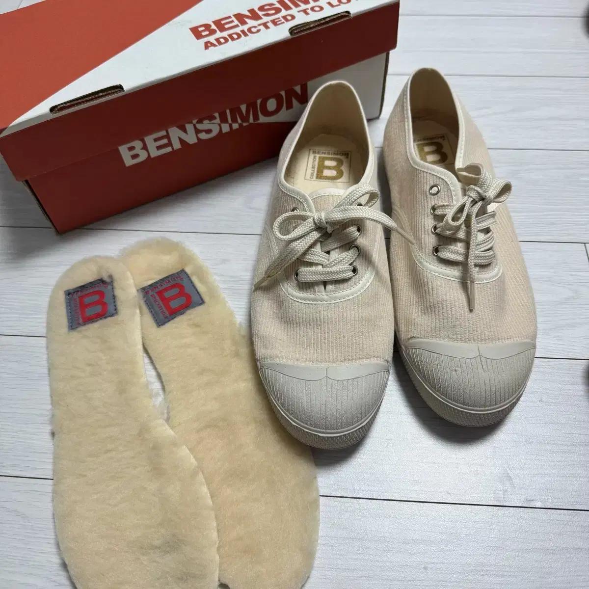 새상품) 벤시몽 리미티드 코듀로이 라셋 255~260