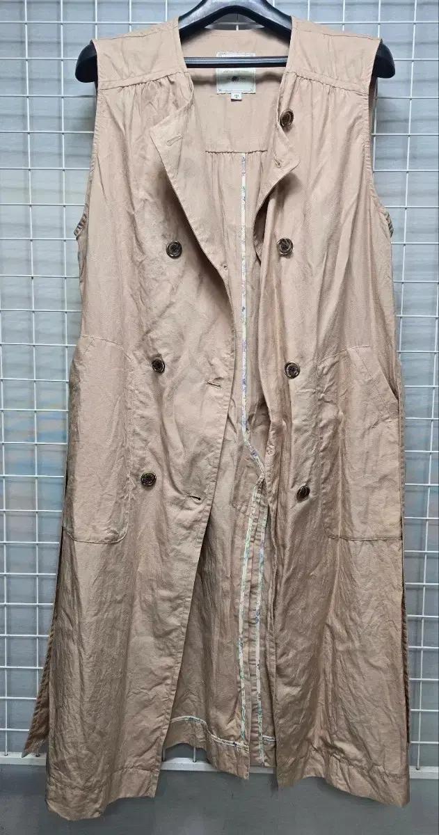 써스데이아일랜드 여성용 마 민소매 원피스 롱코트