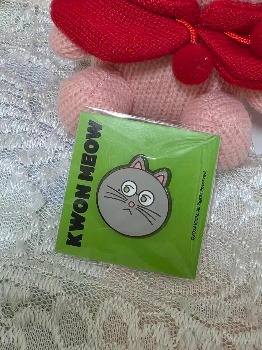 10cm 권정열 Kwon Meow Badge_십센치 공굿 고양이뱃지