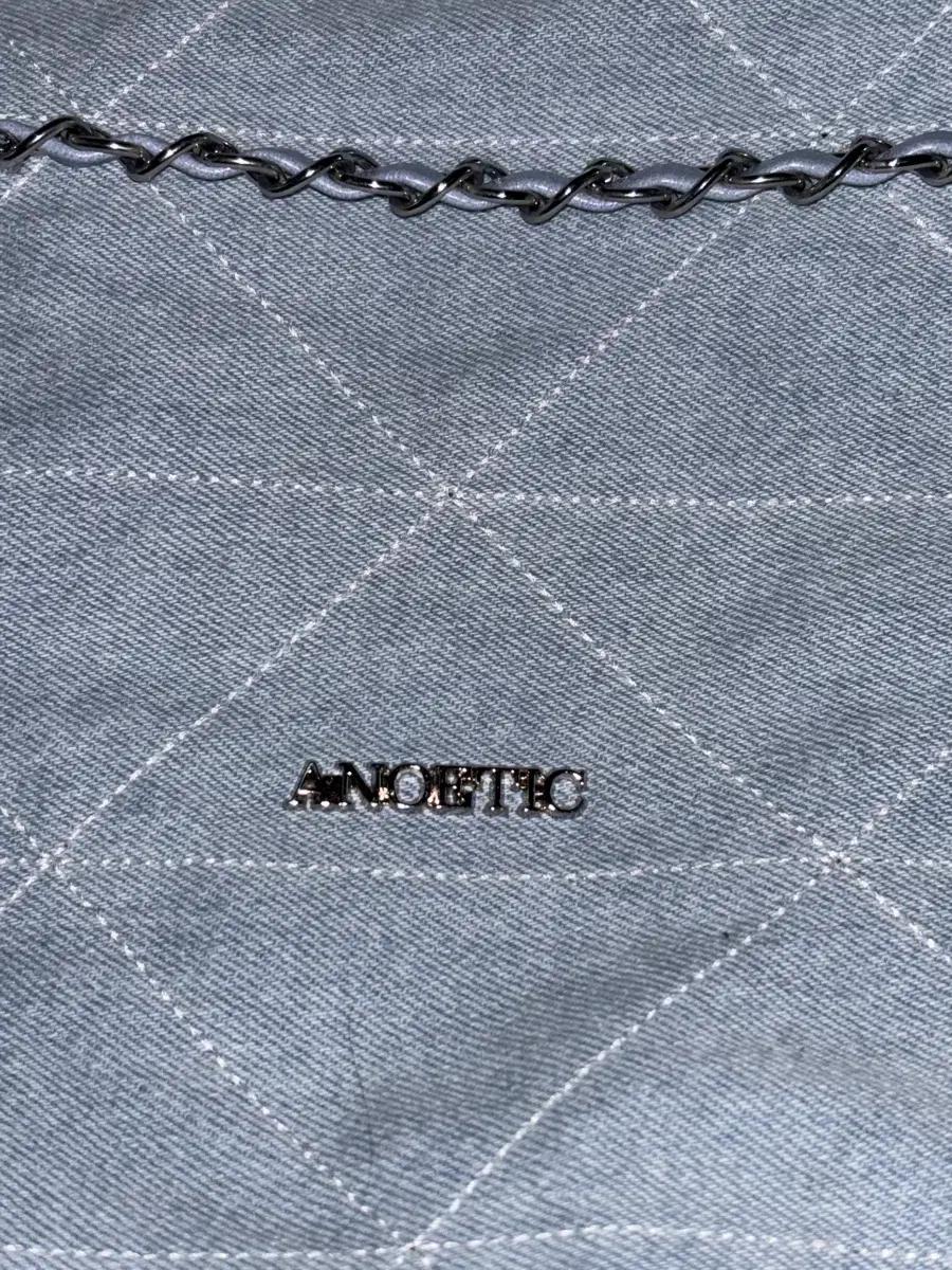 아노에틱 anc 데님 청 체인 숄더백 체인백 가방 ANOETIC