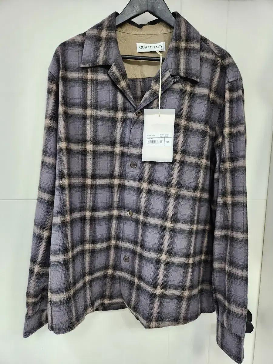 아워레가시 Heusen Oyster Check flannel 50사이즈