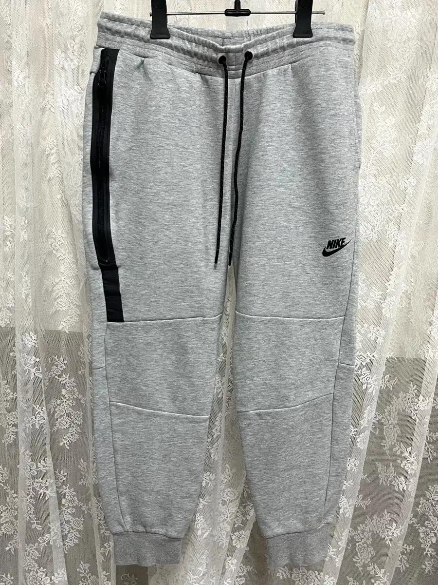 L)나이키 그레이 조거팬츠 트레이닝바지 추리닝바지