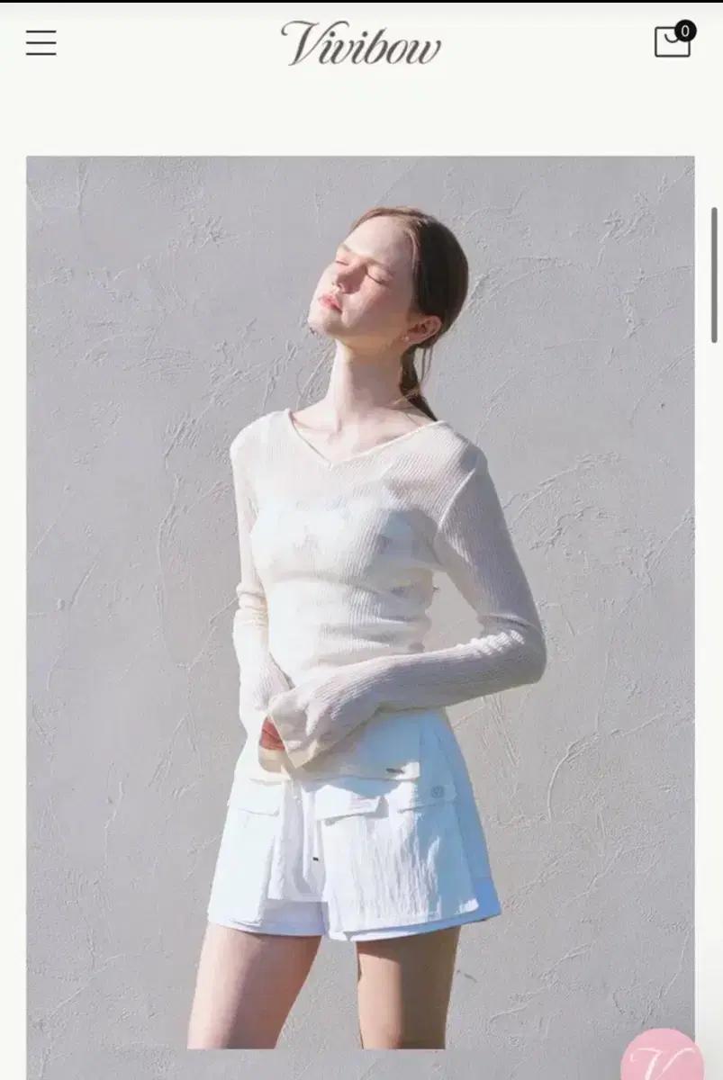 vivibow 비비보우 Light see-through 썸머니트