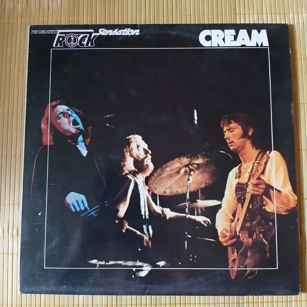 Lp중고 CREAM - THE GREATEST ROCK SENSATION