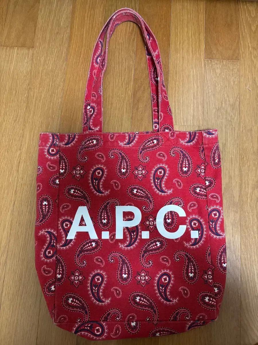 A.P.C 아페쎄 페이즐리 토트백