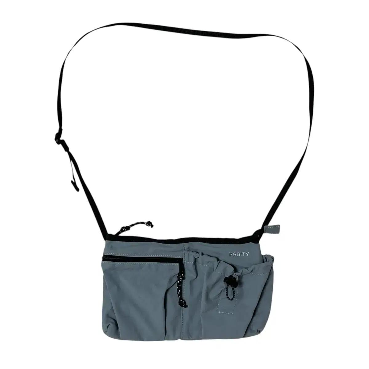 패리티 폴더블 사코슈백 미니 크로스백 가방 하늘 블루
