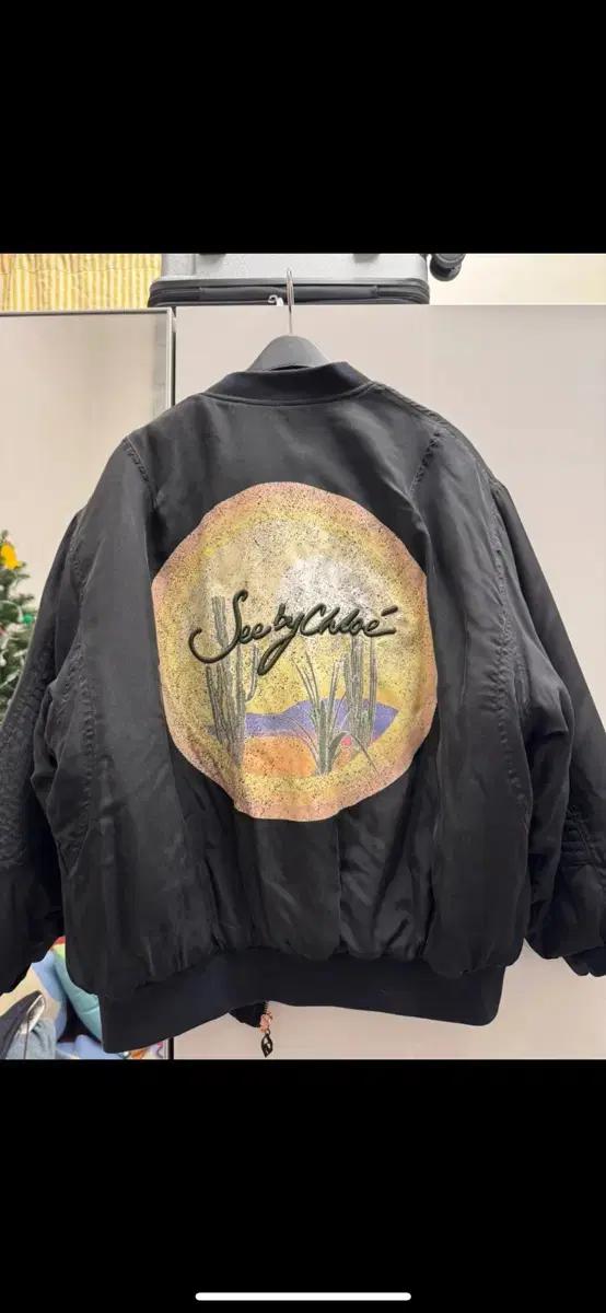 씨바이끌로에 봄버자켓 / 34사이즈 7부소매