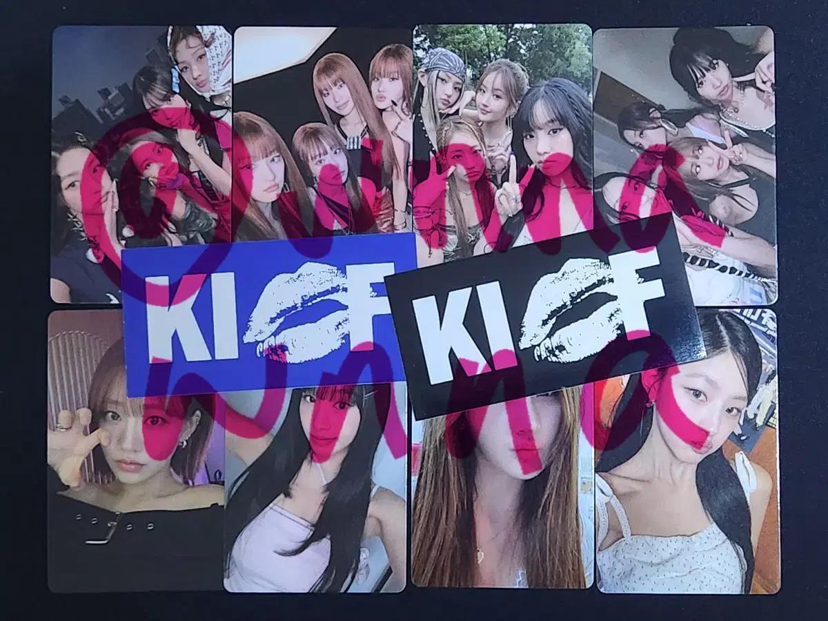 키스오브라이프 공방 단체 포카 세트 12회차 리워드 미팬 역조공