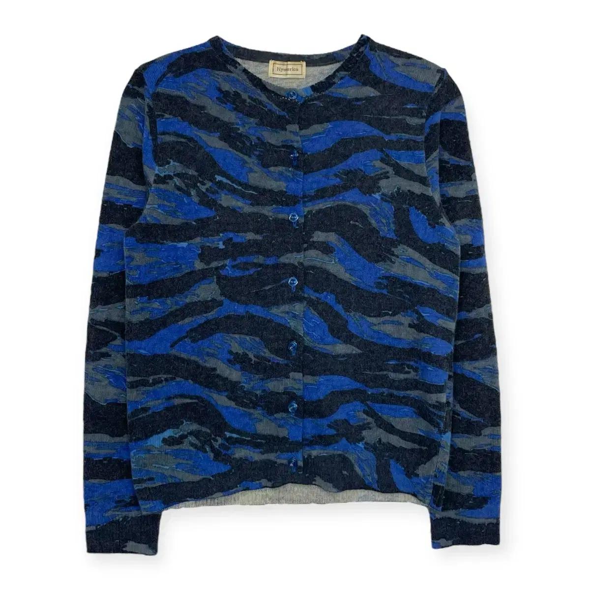 히스테릭글래머 패턴 니트 가디건