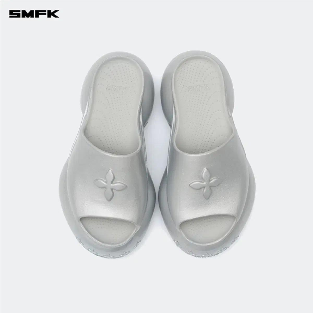 smfk 실버 슬리퍼 7cm sl001sl 37사이즈