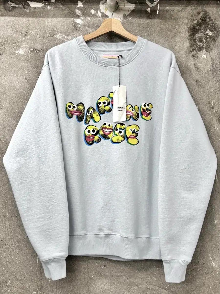 Martine rose 마틴로즈 그래픽 로고 프린팅 스웻셔츠