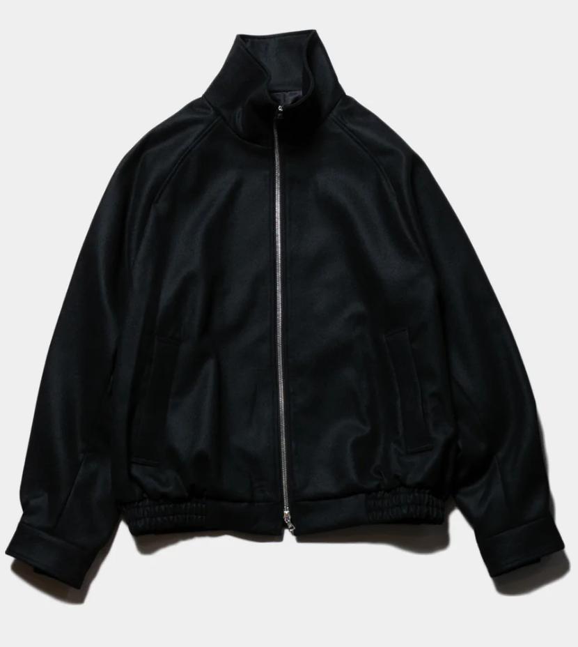 24aw 슈타인 멜톤 집업 블루종 S