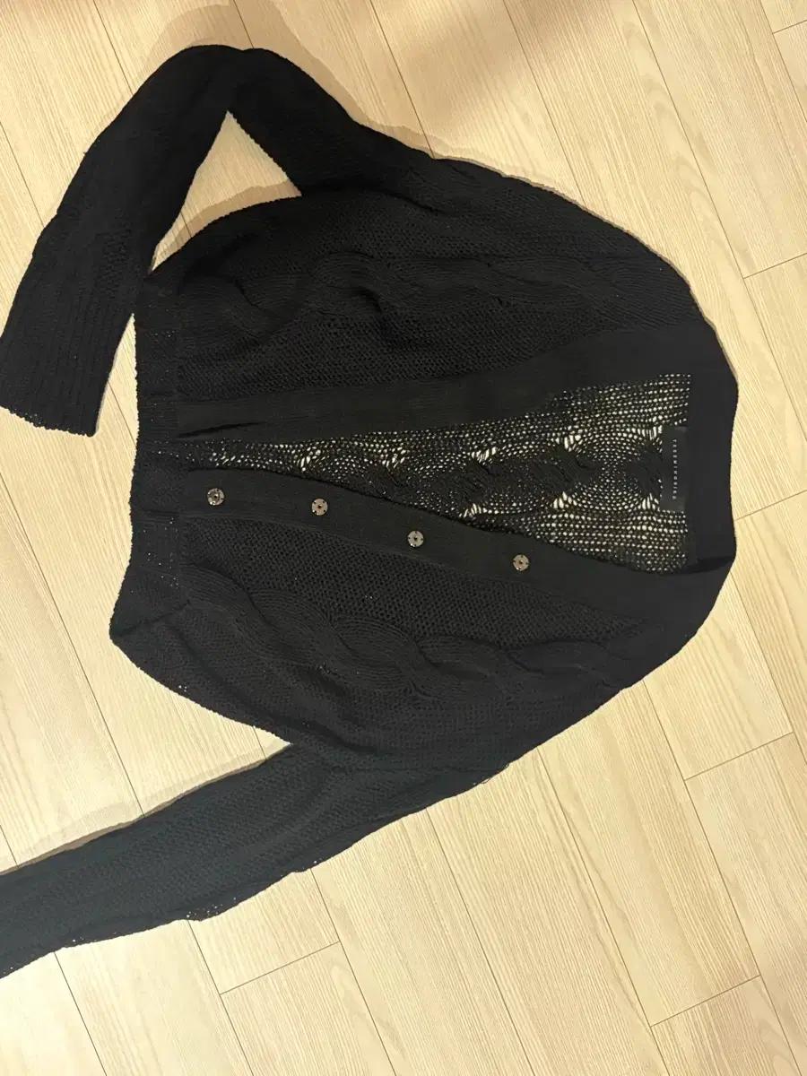 트리밍버드 가디건 Twisted See-through Cardigan