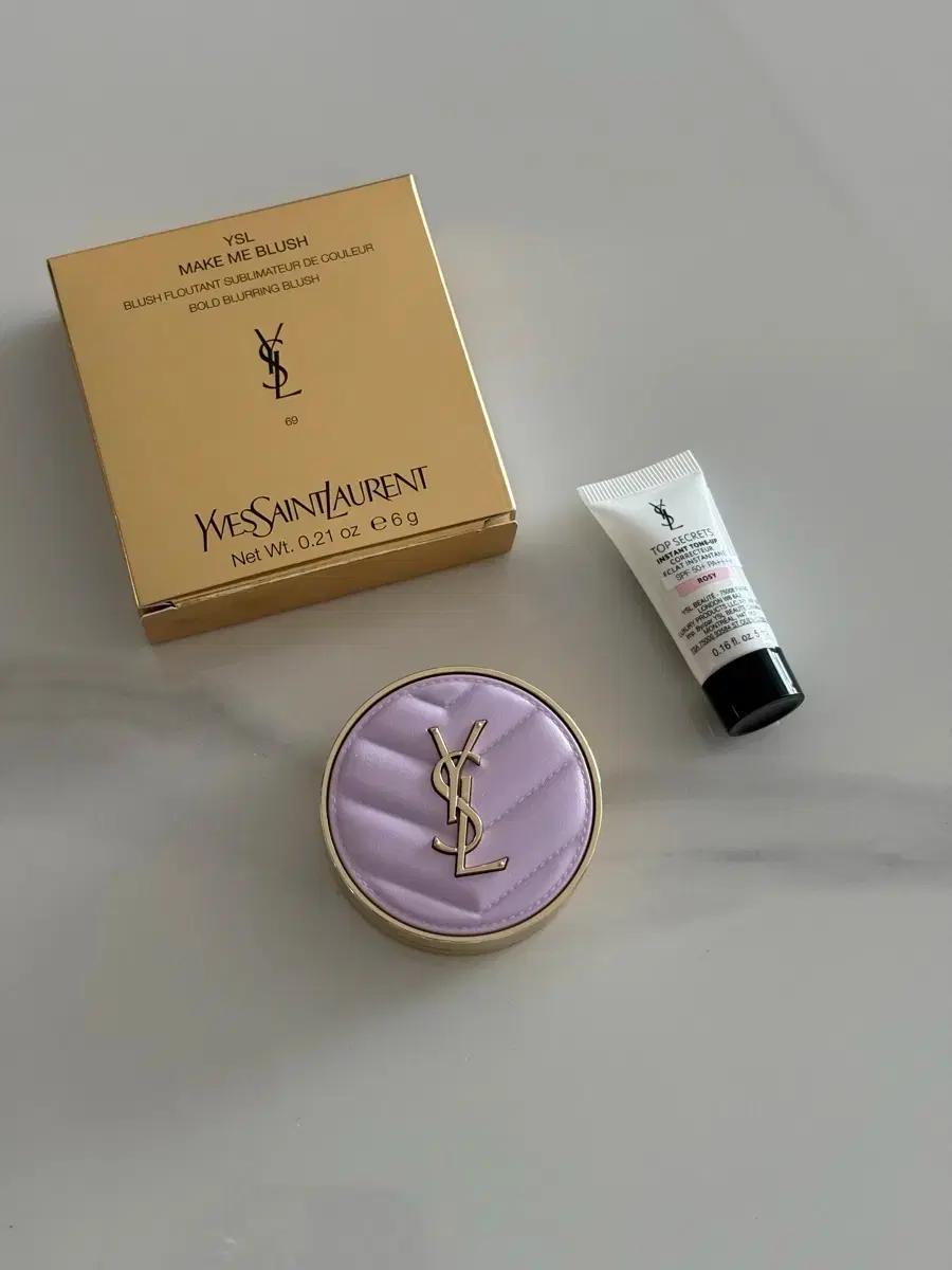 새상품 입생로랑 메이크미 블러쉬 69 라벤더 러스트