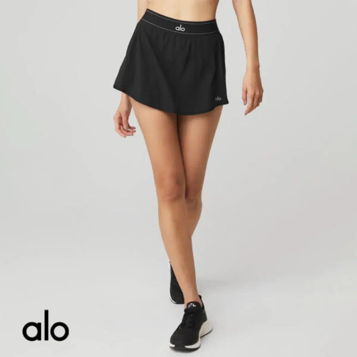 알로요가 alo yoga 매치포인트 테니스 스커트