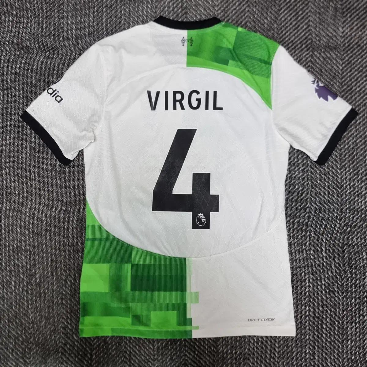 23-24시즌 리버풀 어웨이 어센틱 유니폼 #4 반다이크