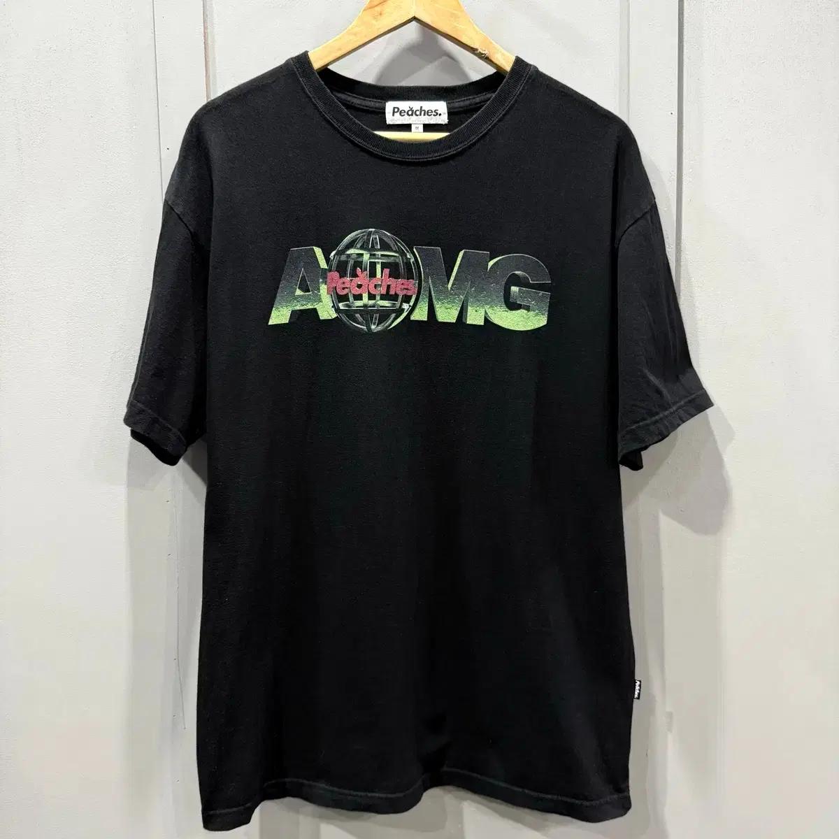 M 피치스 Peaches 반팔 티셔츠