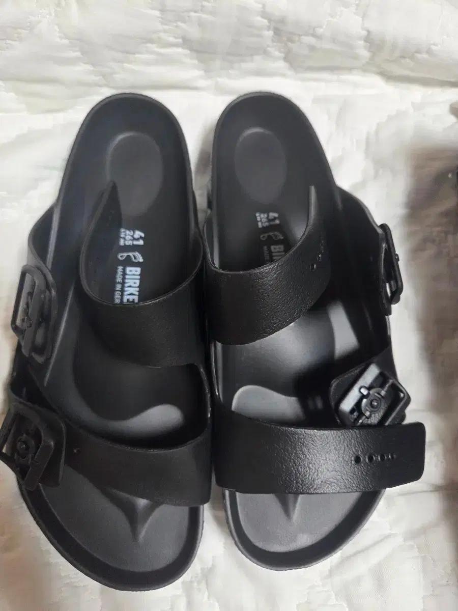 버켄스탁 아리조나 블랙 샌들 265