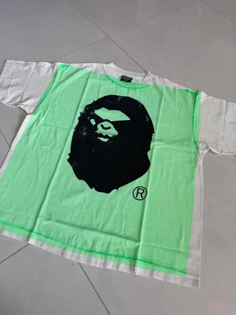 SAINT MXXXXXX 세인트 마이클 S/S 핸드프린트 티셔츠