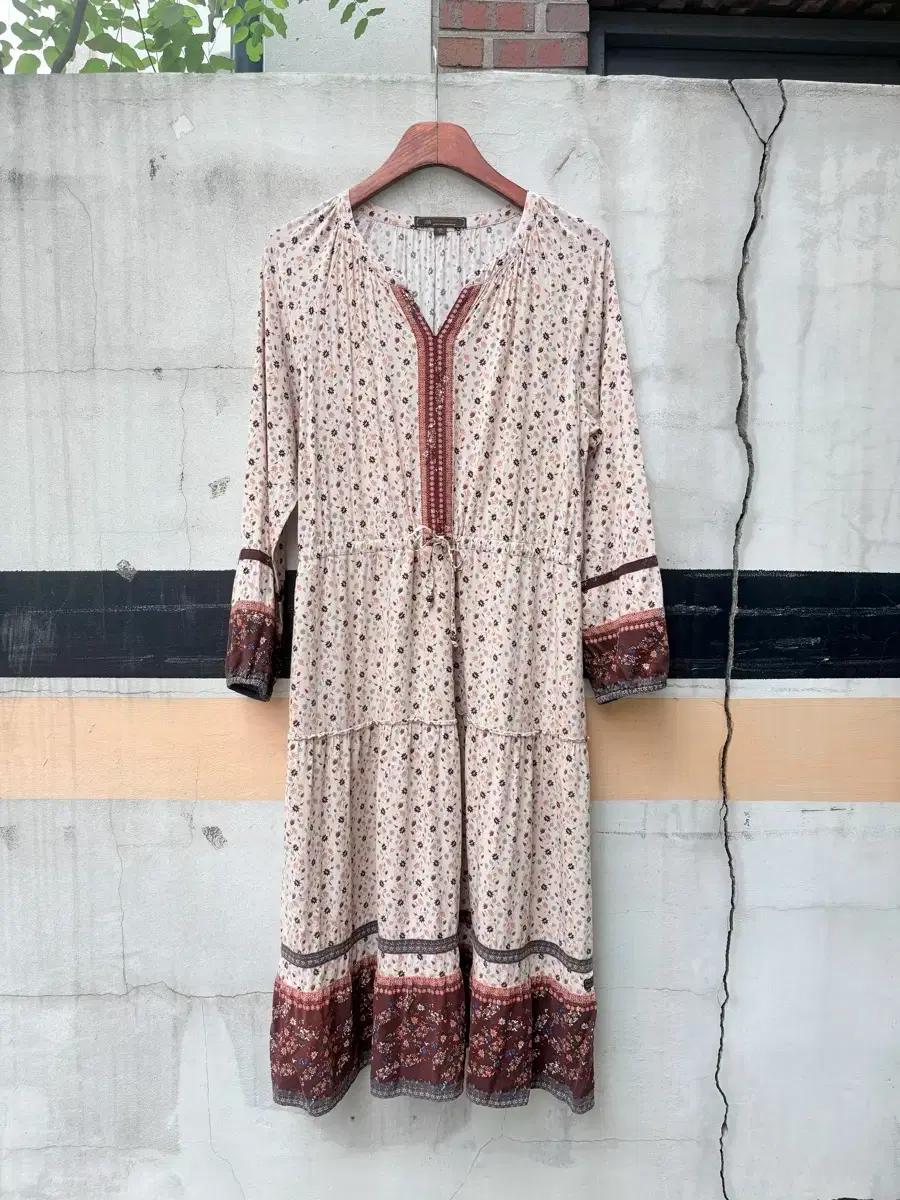 ThursdayIsland 써스데이아일랜드 에스닉 히피 원피스