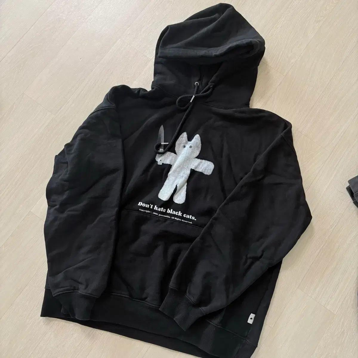 고다신 후드티 블랙 m