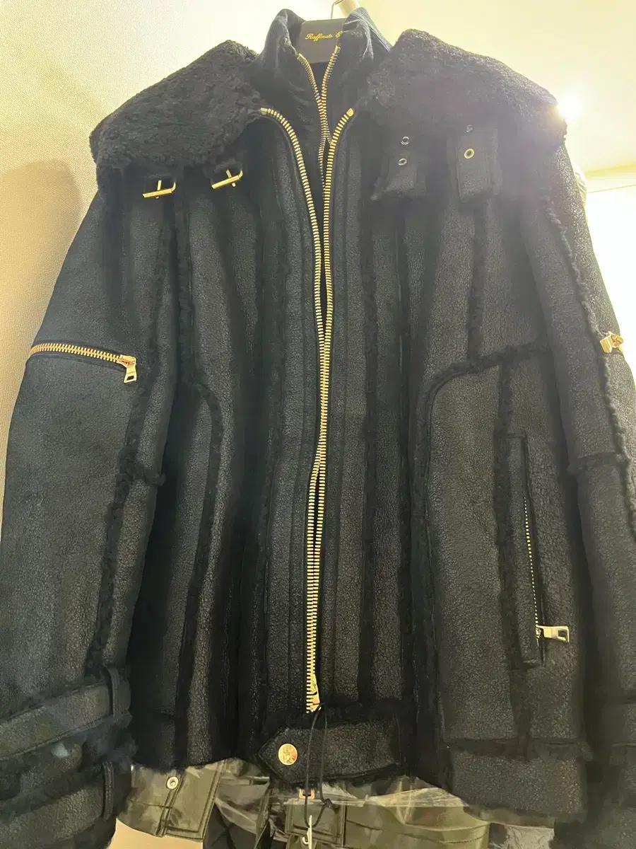Balmain 발망 시어링 라이닝 재킷 무스탕