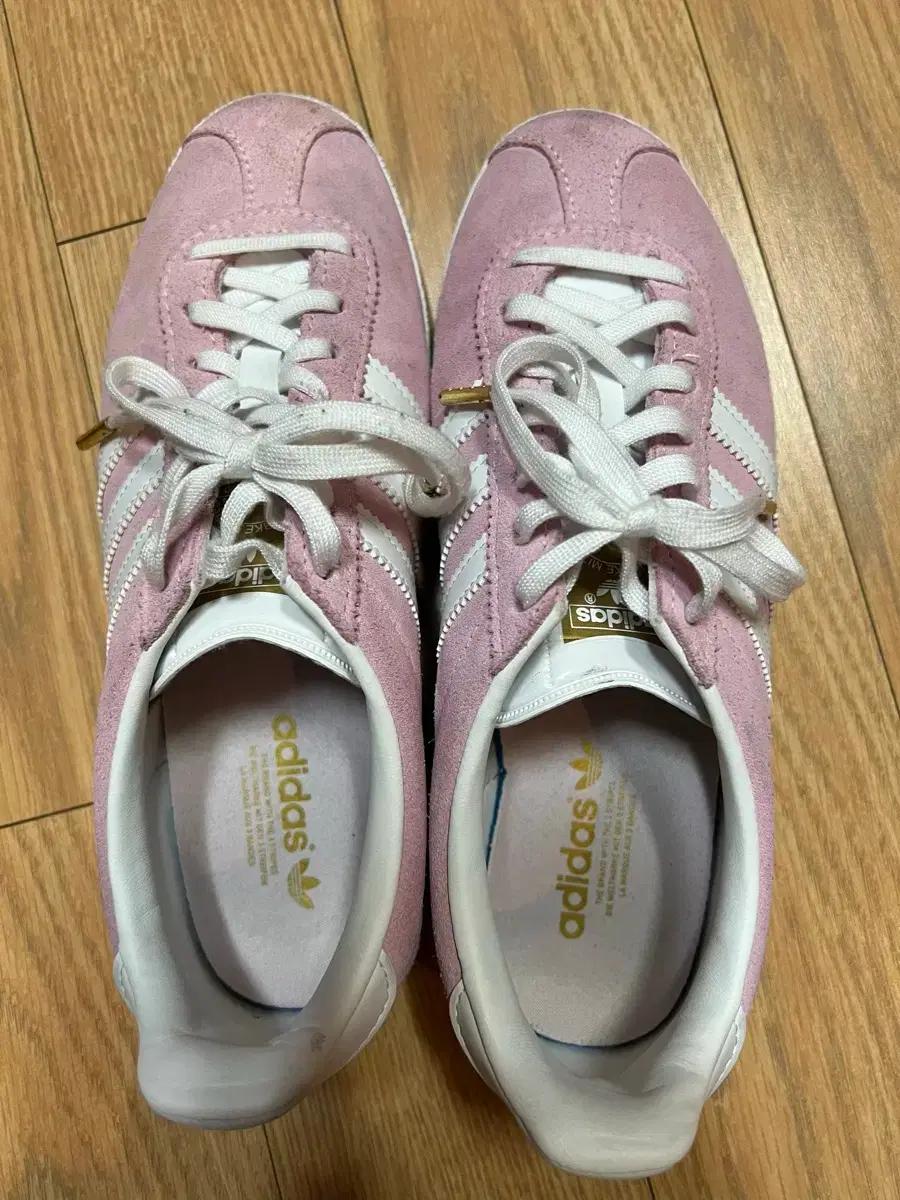 W) 아디다스 가젤 OG '클리어 핑크' FV7750 (230)