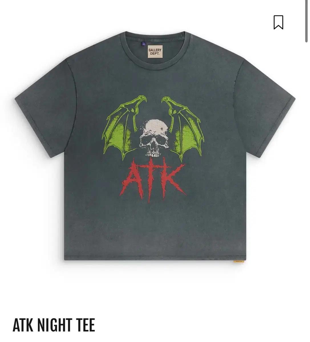 (L)갤러리디파트먼트 ATK night tee