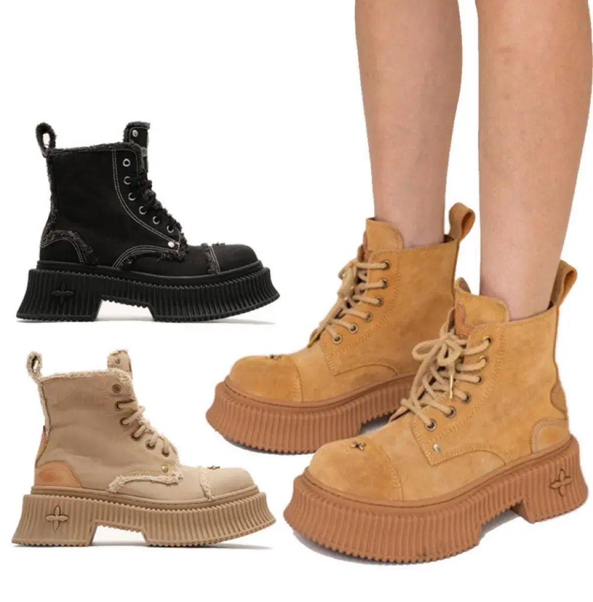 SMFK 나침반 진저브레드 데저트 워커 사막부츠 36사이즈